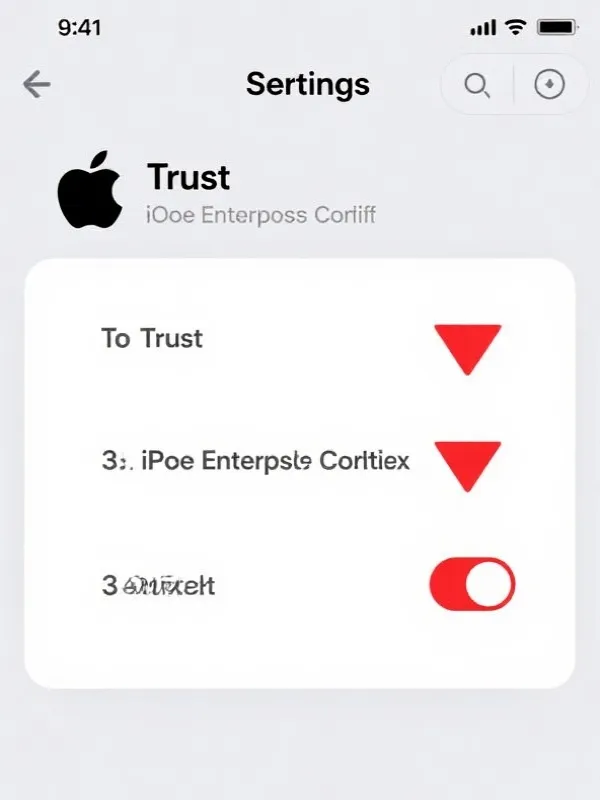 iOS 安装信任教程图解